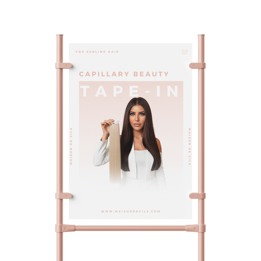 Tape hair extensions masterclass