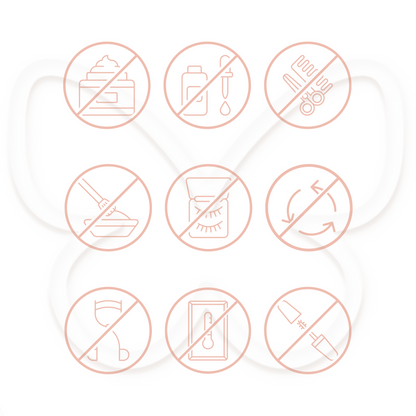 YY eyelash extension tray